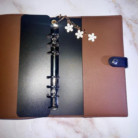 COACH Notebook A6 Binder Adapter Insert & Pockets ONLY I NOTEBOOK* Not Included - Picture 3 of 4